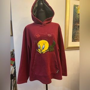 Vintage looney tunes Tweety Bird Hoodie